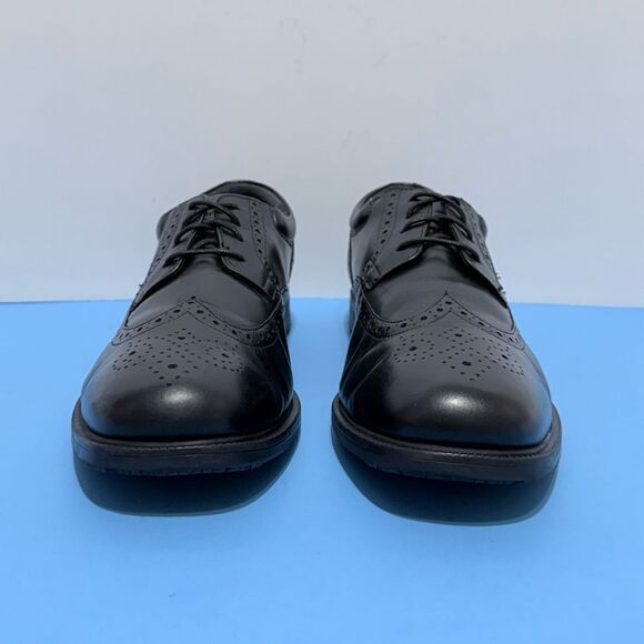 Rockport Men’s Wingtip Oxford Shoes – Black Leather, Waterproof, Size 12” main image 11